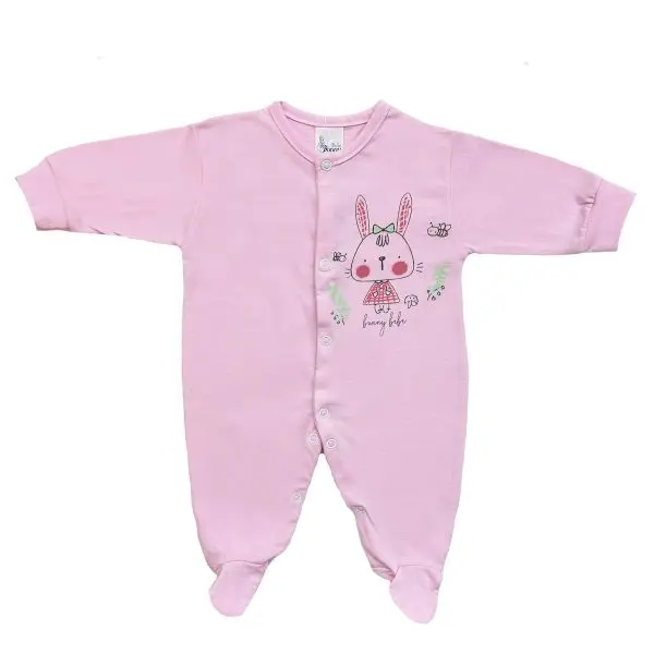 Βρεφικό φορμάκι jersey, λαγουδάκι ΝΟ 0 0-1Μ/NEWBORN