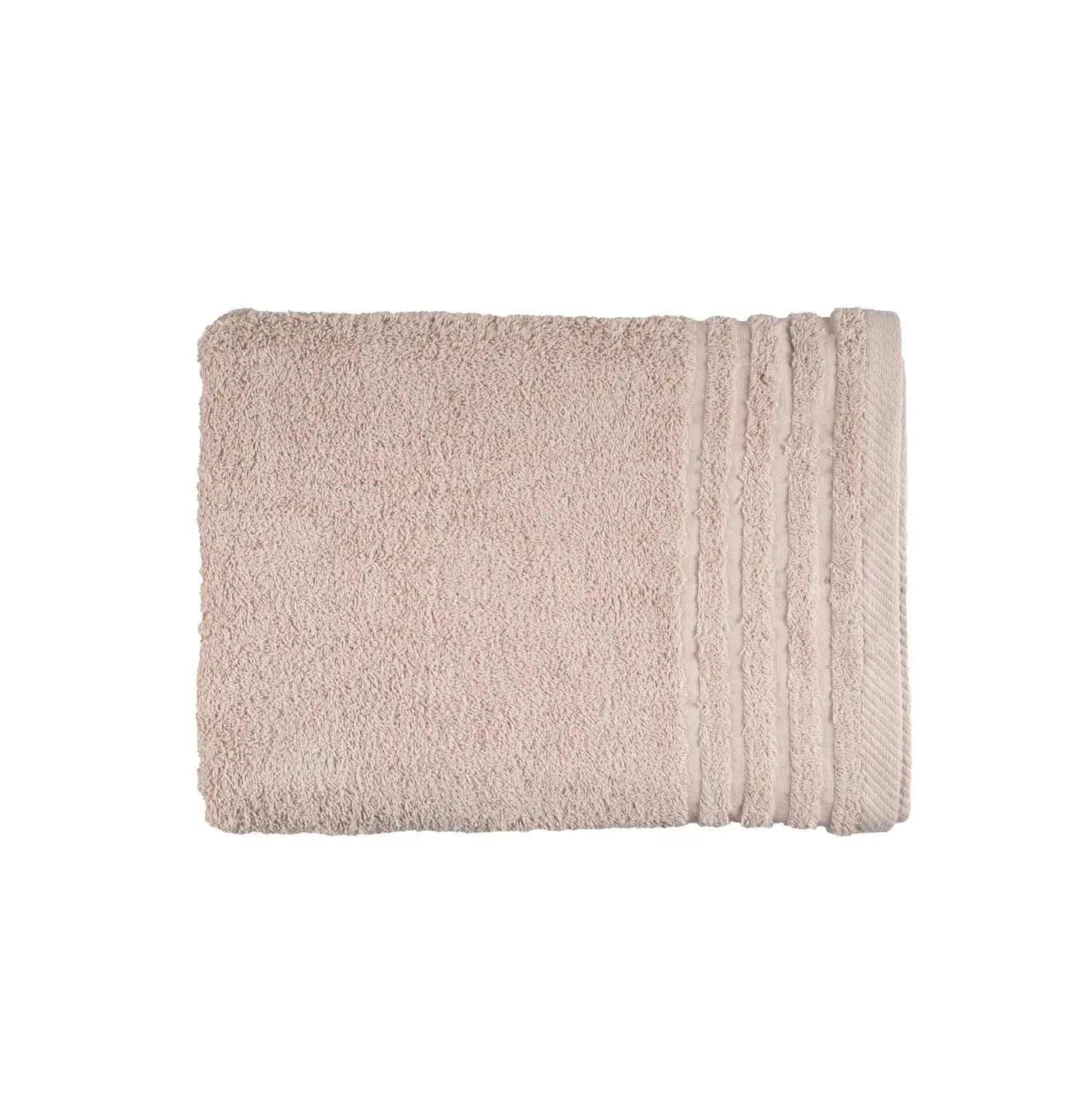 Πετσέτα πενιέ μπάνιου Σx. Olympus 550 gsm 100% cotton Beige 70Χ140cm