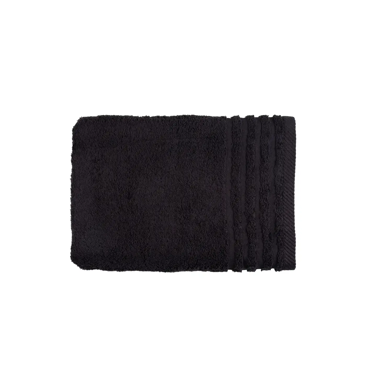 Πετσέτα πενιέ μπάνιου Σx. Olympus 550 gsm 100% cotton black 70Χ140cm