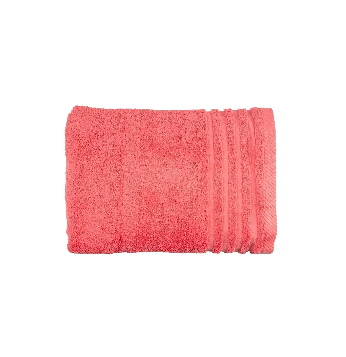 Πετσέτα πενιέ προσώπου Σx. Olympus 550 gsm 100% cotton Coral 50x90cm