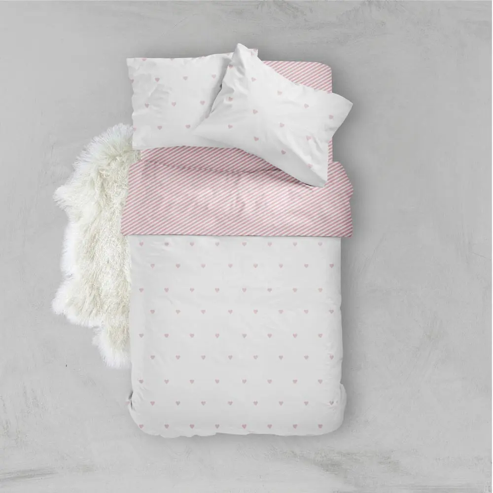 Σεντόνι Mix & Match Diagonal Διπλό Γκρι 220 x 240 cm