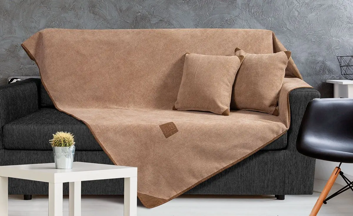 Beauty Home Μαξιλαροθήκη διακοσμητική Camel Art 8241 42x42 Μπεζ      