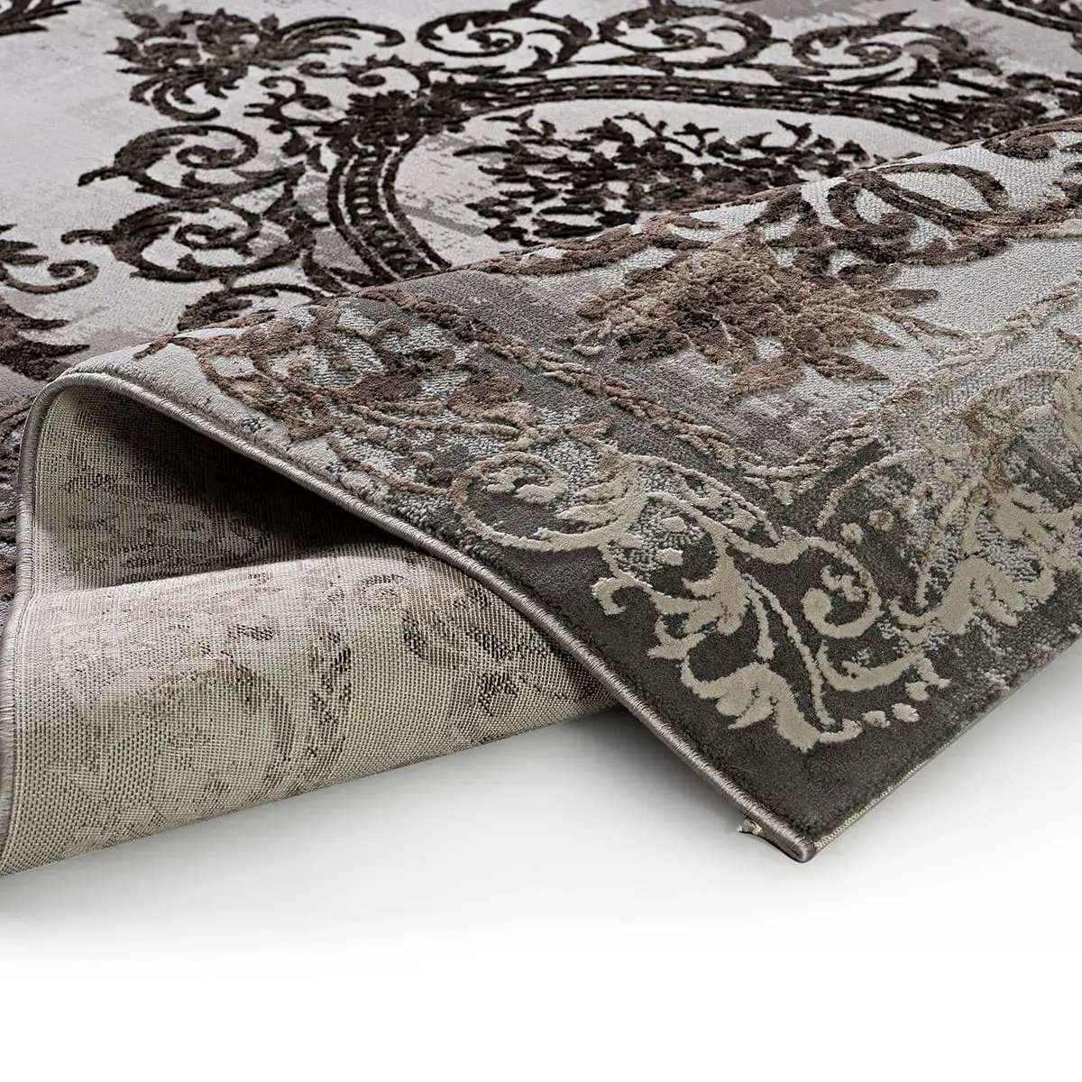 Beauty Home Χαλί Stylish Art 9418 140x190  Γκρι,Μπεζ      