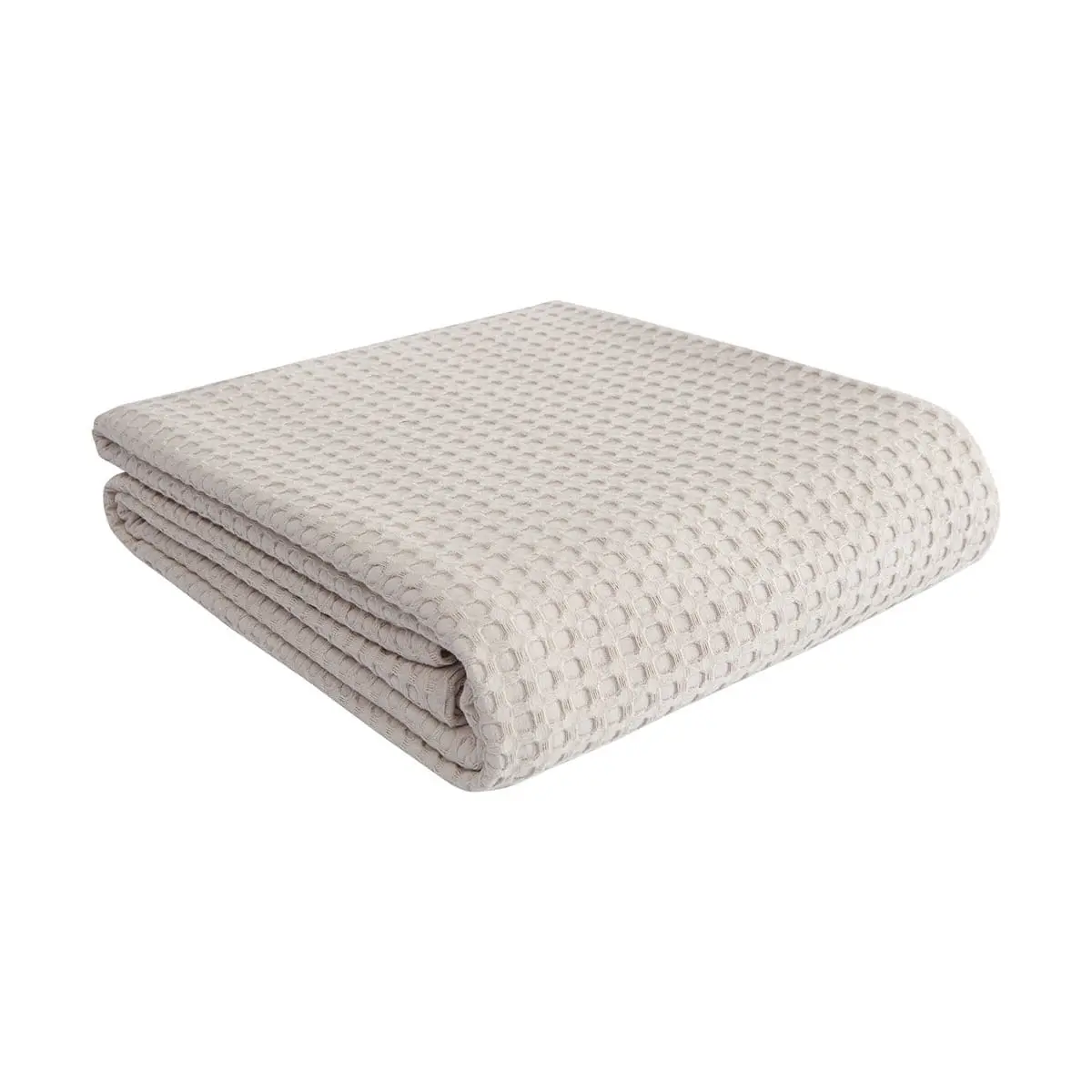Beauty Home Πικέ μονή waffle Art 1990 Sand 170x240 Μπεζ      