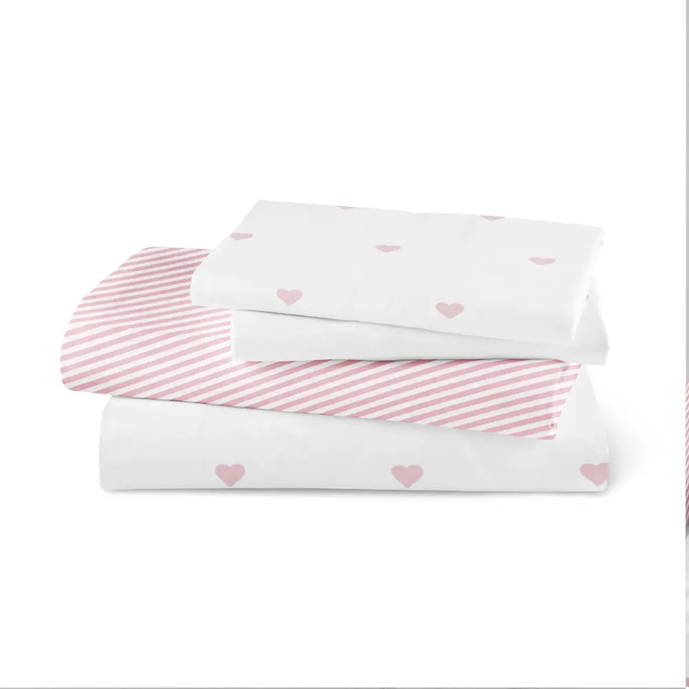 Σεντόνι Mix & Match Diagonal Διπλό Γκρι 220 x 240 cm