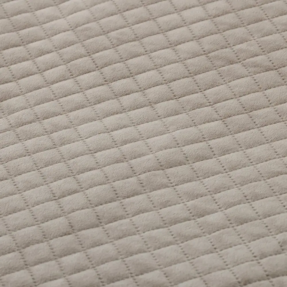 Κουβερλί Βελούδο Μονό Γκρι 160 x 220 cm