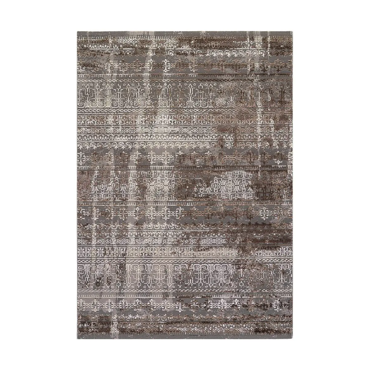 Beauty Home Σετ Κρεβ/ρας 3τμχ Stylish Art 9413 Γκρι,Μπεζ      
