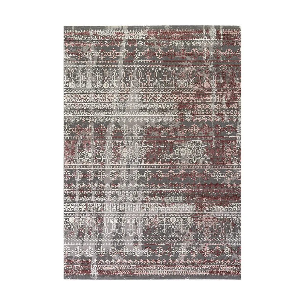 Beauty Home Σετ Κρεβ/ρας 3τμχ Stylish Art 9425 Γκρι,Ροζ      