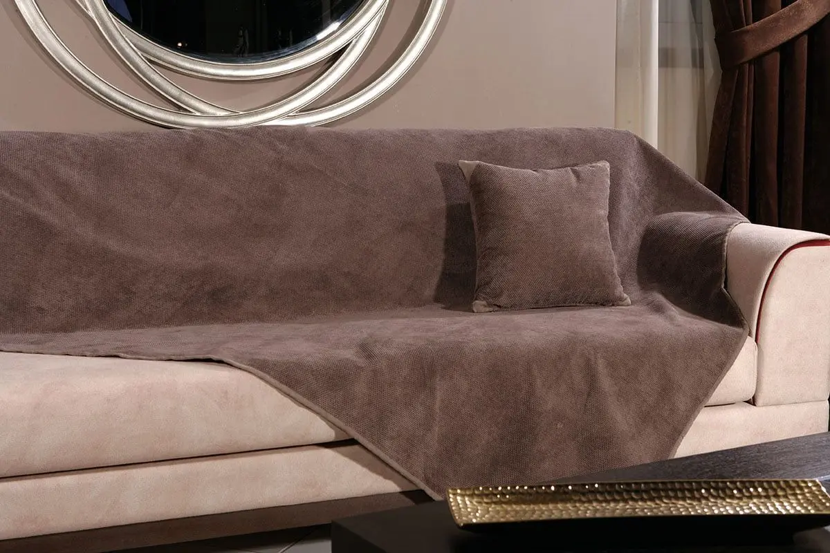 Beauty Home Ριχτάρι Τετραθέσιο Classy 180x350 Art 8117  Τετραθέσιο  Καφέ      