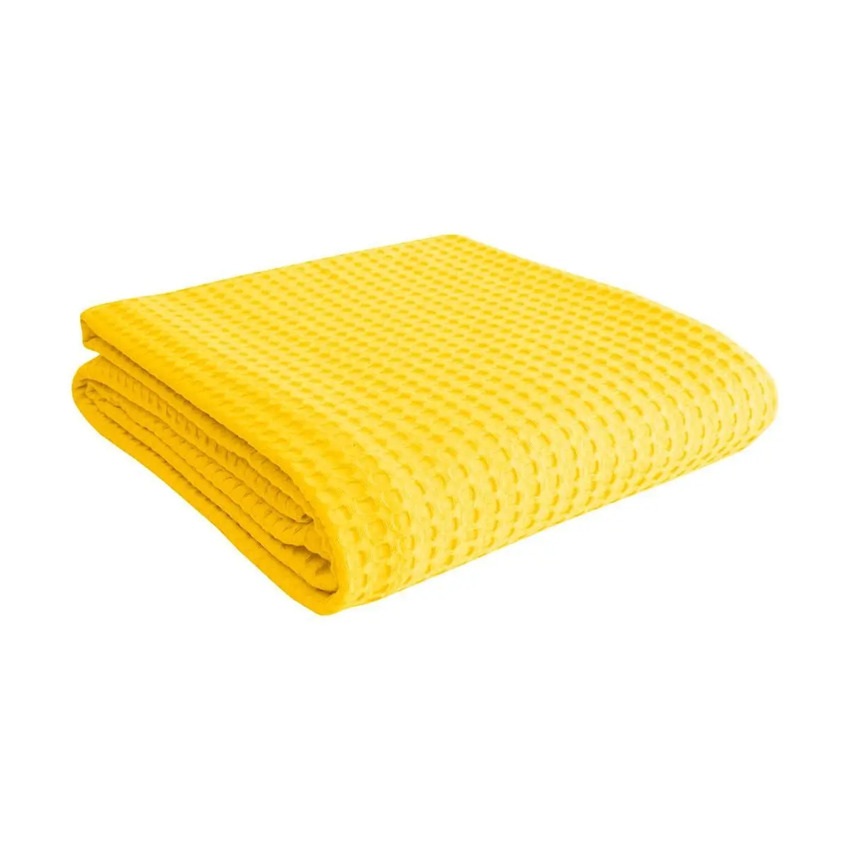 Beauty Home Πικέ μονή waffle Art 1990 Yellow 170x240 Κίτρινο      