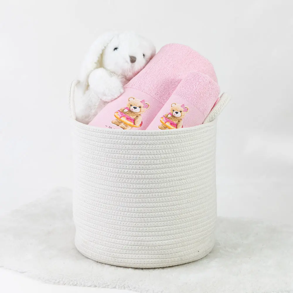 Πετσέτες Σετ 2ΤΜΧ So Sweet Ροζ 70 x 120 / 30 x 50 cm