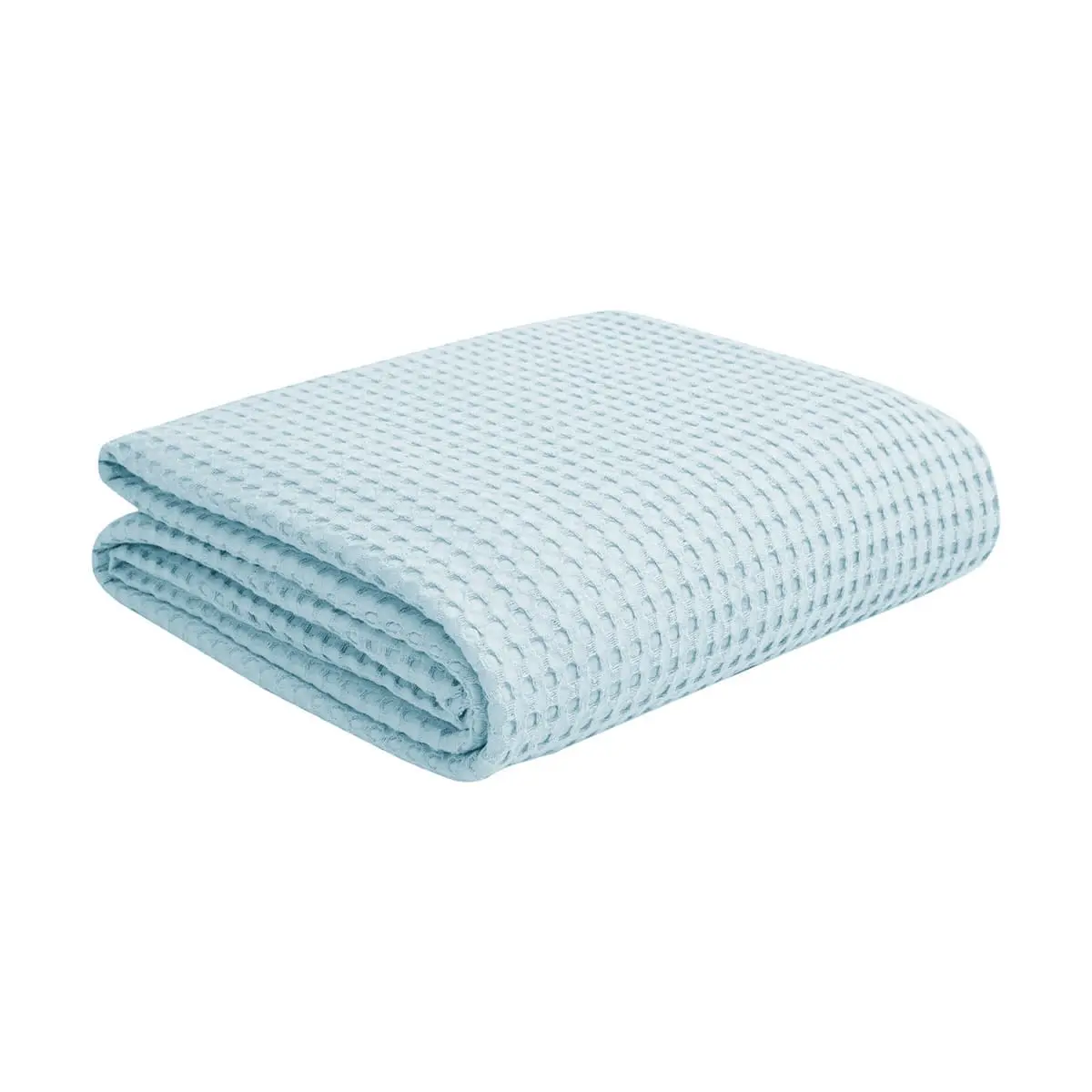 Beauty Home Πικέ μονή waffle Art 1990 L. Blue 170x240 Γαλάζιο      