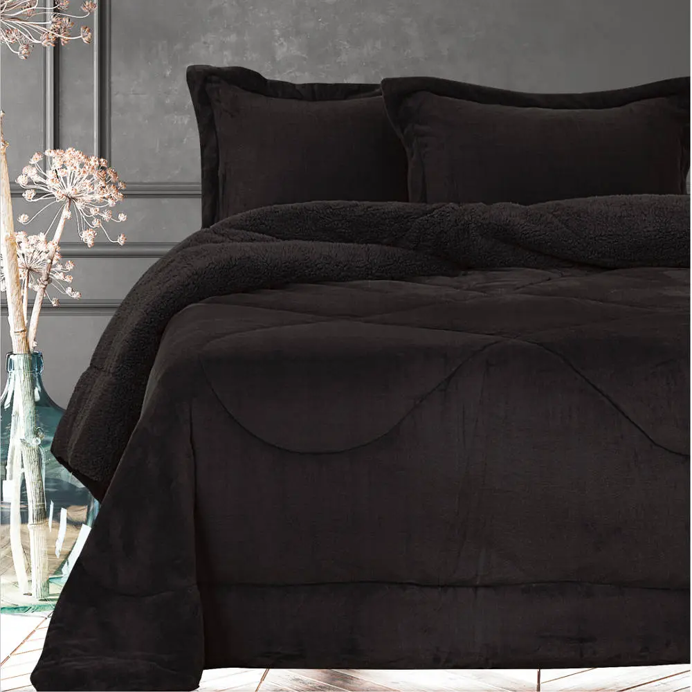 Κουβερτοπάπλωμα Cozy Υπέρδιπλο Πετρόλ 220 x 240 cm