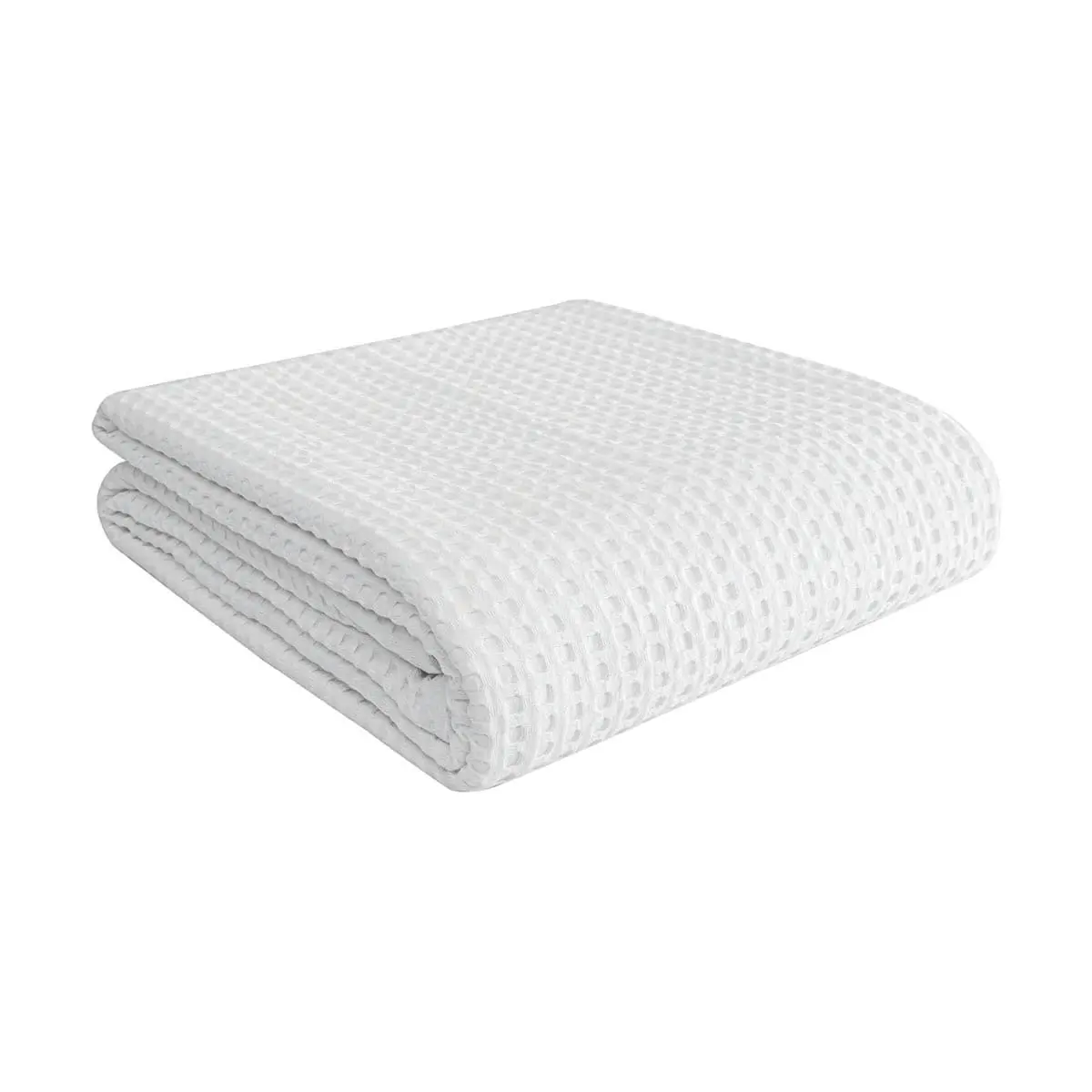 Beauty Home Πικέ μονή waffle Art 1990 White 170x240 Λευκό      