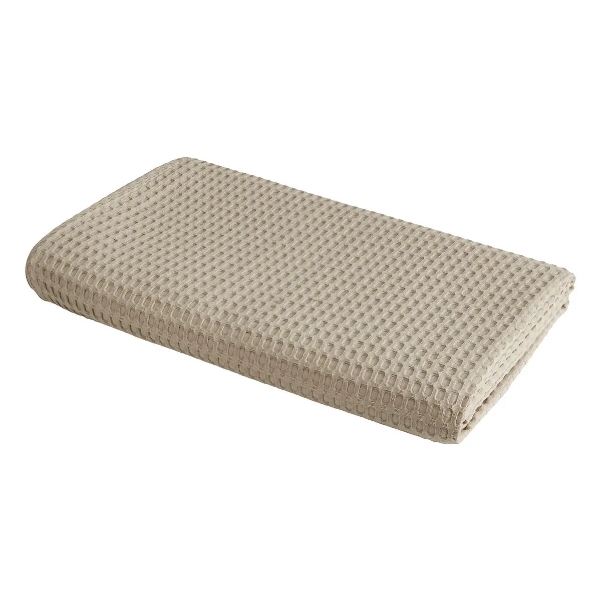 Beauty Home Πικέ μονή waffle Art 1990 Sand 170x240 Μπεζ      